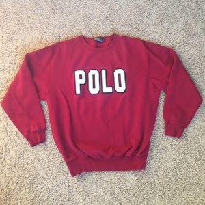 Polo Ralph Lauren crew neck sweatshirt