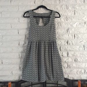 Silence and Noise Urban Outfitters Dress Cutout