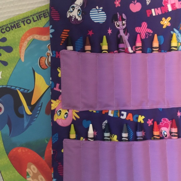 🎀My Little Pony Full Size Crayon Tote 🎀 - Picture 3 of 4