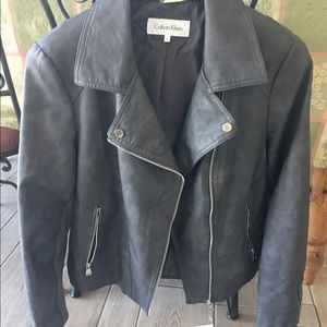 Calvin Klein leather jacket