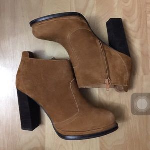 Jeffrey Campbell chestnut booties Desmond