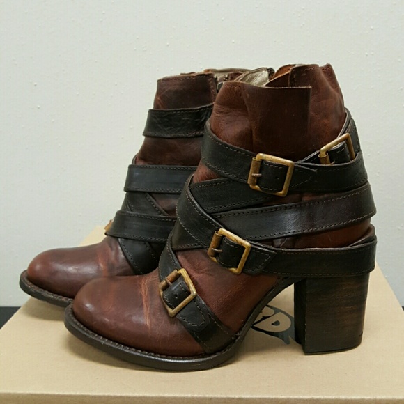 🚫 SOLD 🚫 Freebird by Steven HUSTLE Buckle Boots - Picture 2 of 4