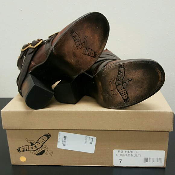 🚫 SOLD 🚫 Freebird by Steven HUSTLE Buckle Boots - Picture 4 of 4