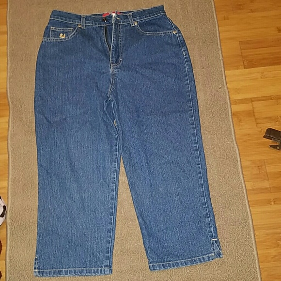 Ladies Denim Capri