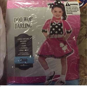 Girls doowop costume