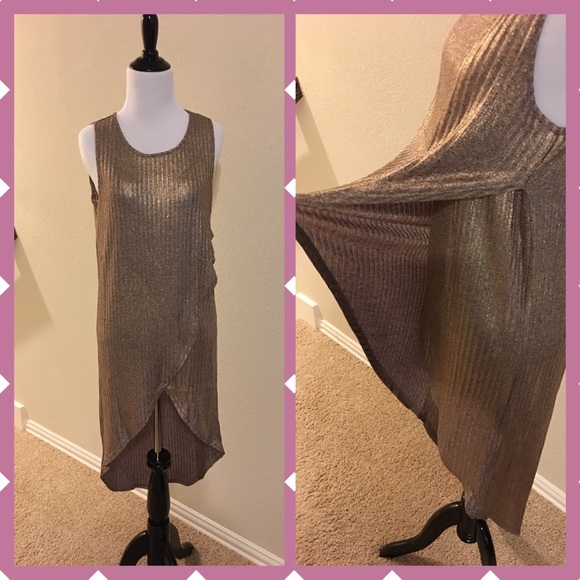 {LAST 1}CLOSE OUT HP metallic hi-low top rose gold - Picture 4 of 4