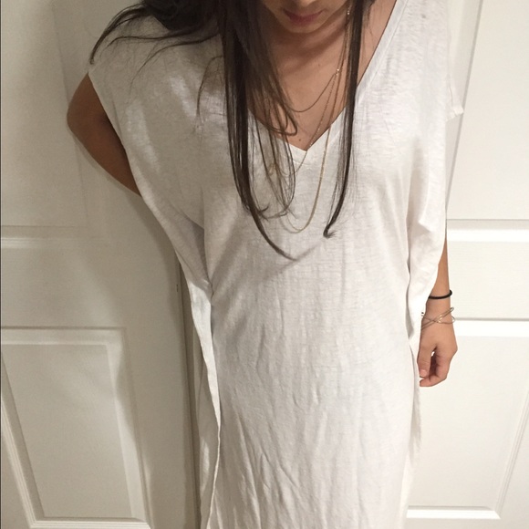 Calypso casual white dress