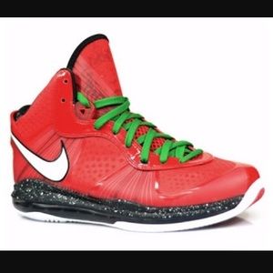 Men's Lebron 8 "Christmas" Basketball Shoes•SZ 12
