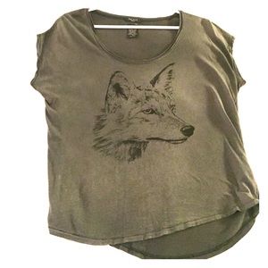 Aritzia Graphic Wolf t shirt - Talula