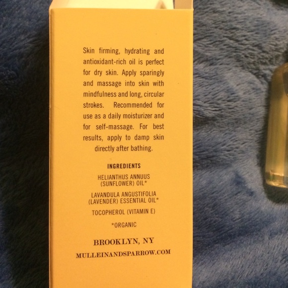 Mullein &a Sparrow Body Oil - Picture 2 of 3