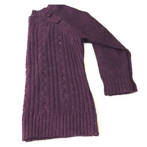 Purple Jewel Toned ST Johns Bay speckled Sweater