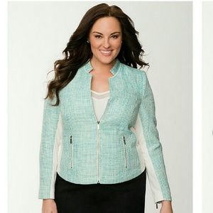 Lane Bryant Two-Tone Jacket
