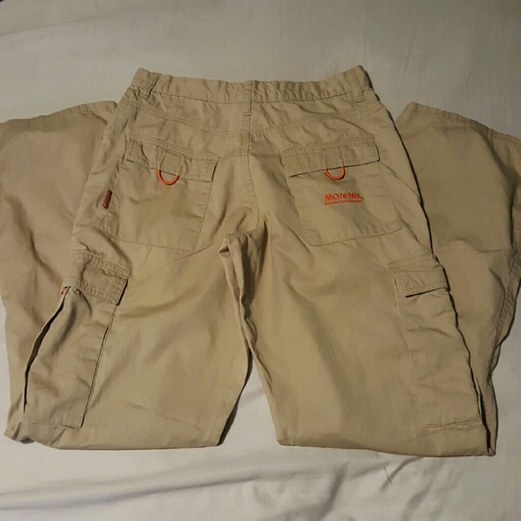 Beige Maurice Malone cargo pants