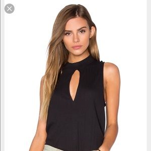 Free People Faye front keyhole tank