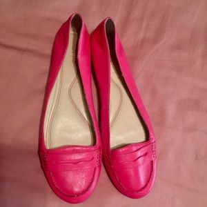 Nine West leather loafer flats