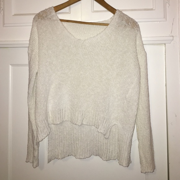 White sweater