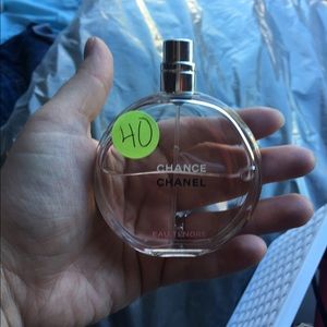Chanel Chance Perfume Half Gone