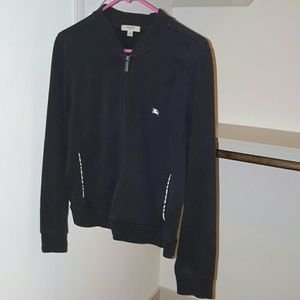 Burberry zip up sweater