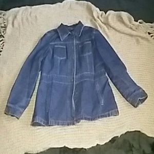 NINE WEST DENIM JACKET XL DOLLAR DEALS