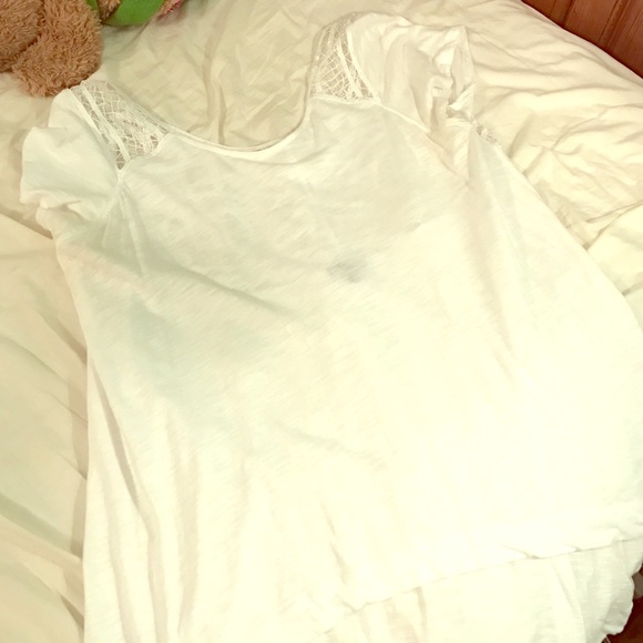 Express Open Back crochet tee