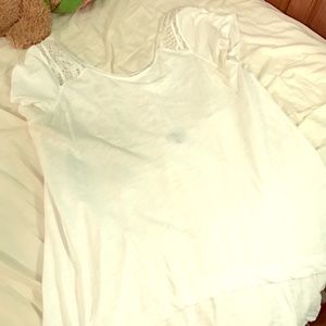 Express Open Back crochet tee