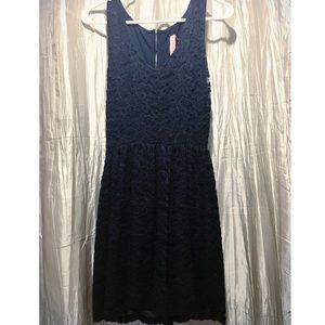 Eighty Sixty black lace party dress
