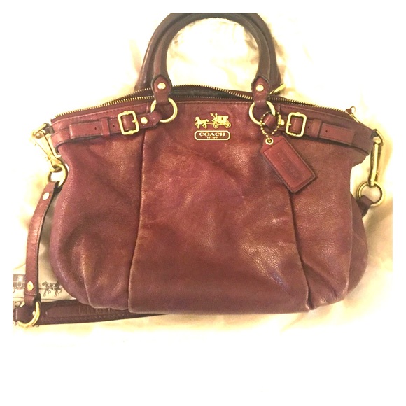 Coach Madison style leather bag !