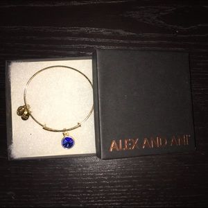Alex & Ani Sapphire Birthstone Bracelet