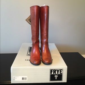 Jackie Zip Tall Frye boots