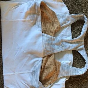 White lululemon top