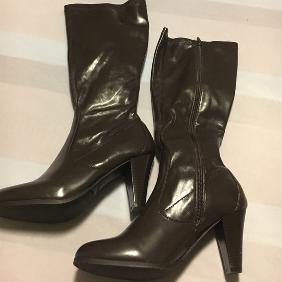 Brown boots from kohls new