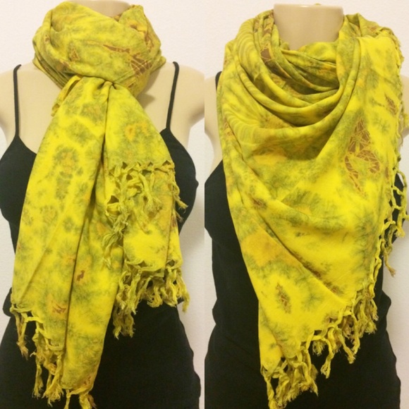 Handmade-Hand Dyed All Seasoned Lovely Scarf