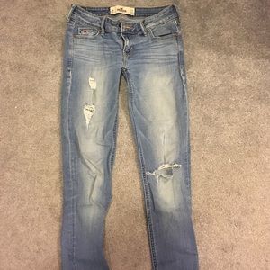 Ripped hollister jeans