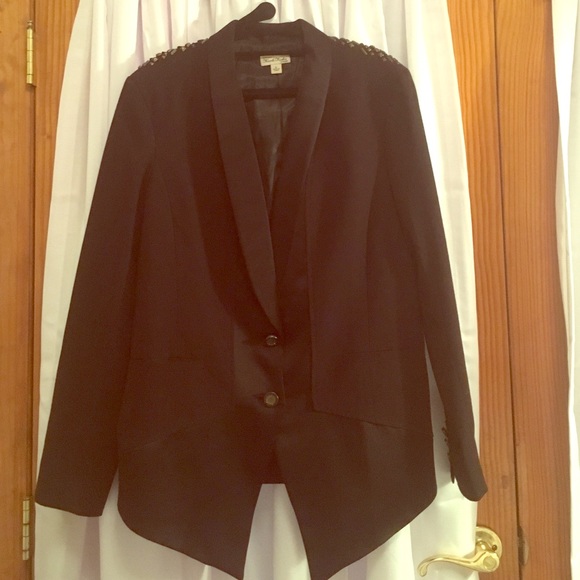 Nicole Richie for Impulse studded tuxedo blazer