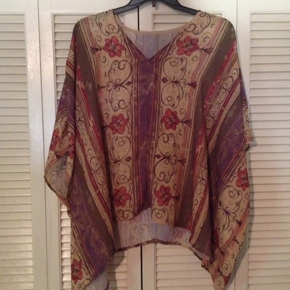 Tops - Poncho Blouse 3x