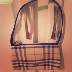 Burberry clutch- authentic