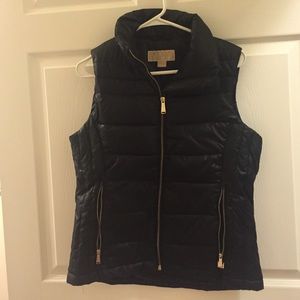 Michael Kors Puff Vest Small Black