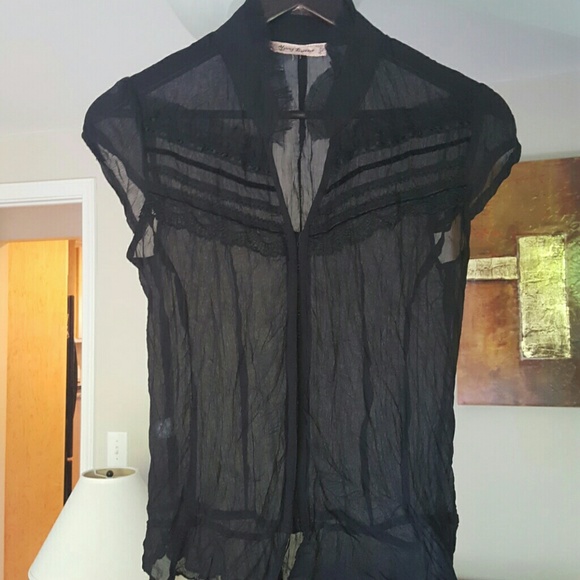 Young Essence sheer blouse