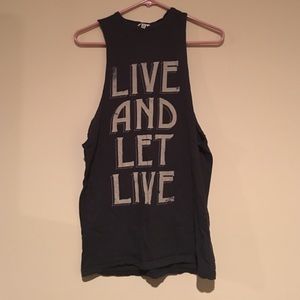 Forever 21 Live let live Tank top