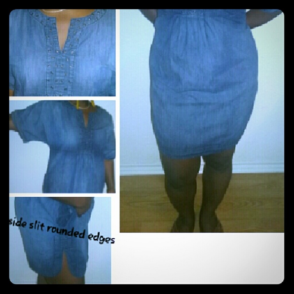 Denim dress