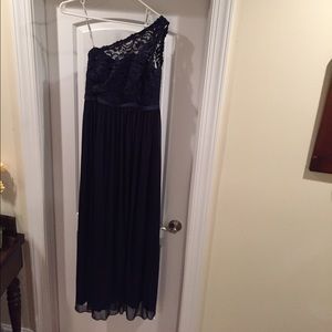 Navy bridesmaid dress