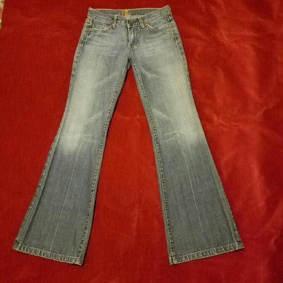 7 For All Mankind "Dojo" Bootleg Flare 27x31.5