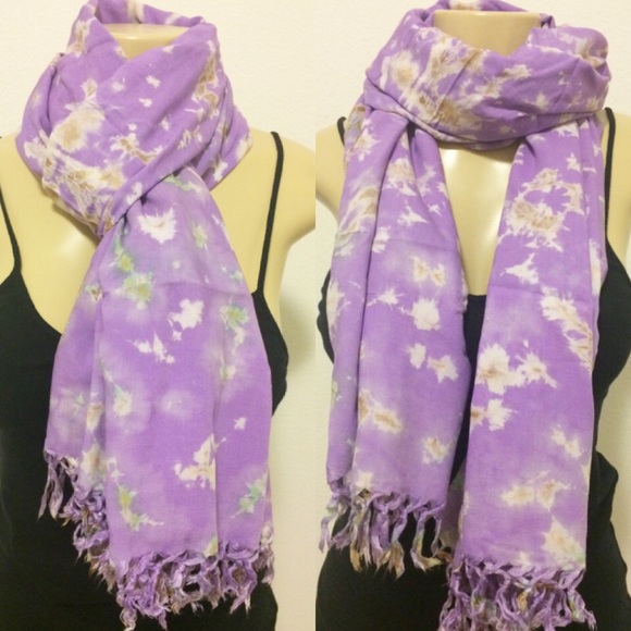 Handmade-Hand Dyed All Seasoned Lovely Scarf