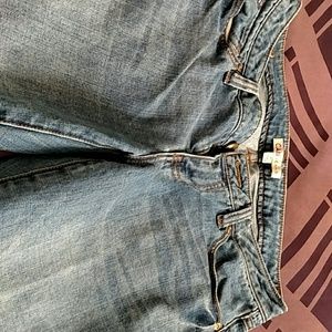 Cabi boyfriend distressed jeans