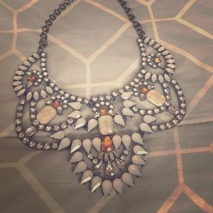 A Silver bebe necklace