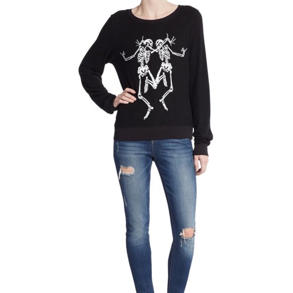 (LAST ONE S LEFT) Wildfox • Dancing Skeletons 🎃 - Picture 2 of 4
