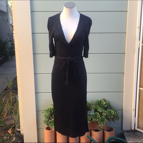 Diane von Furstenberg midi wrap dress