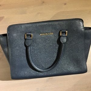 Navy Michael Kors Bag