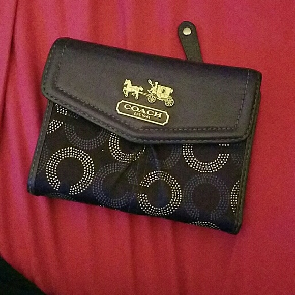Purple coach wallet !!!