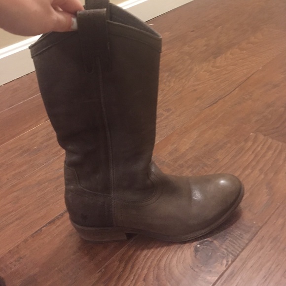 Frye cowboy style boots